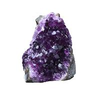 XTVVTODJXT Purple Amethyst Quartz Crystal Cluster Geode Druzy for Feng Shui, Lucky Home Decor Spiritual Gifts,100~200g