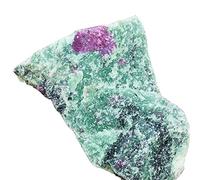 XTVVTODJXT Raw Crystals Stones Green Epidote Quartz Rough Gemstone 100g-600g (Size : 1pc 185g-250g)