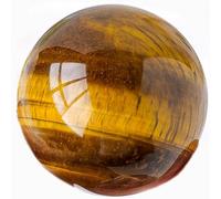 XTVVTODJXT Stone Crystal Ball with Wood Stand Divination Sphere for Home Office Decor Semi-Precious Ball Camera Photo Magic Shooting,63mm
