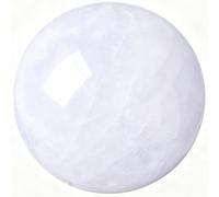 XTVVTODJXT White Calcite Crystal Ball Sphere Clear Quartz Gemstone Ornament Teller Mystical Quartz Sphere, Home Decoration Fengshui Balls Photography Props30-120mm,40mm