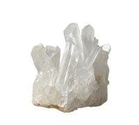 XTVVTODJXT White Crystal Cluster Raw Stone Crystal Flower Stone Demagnetization Purification Crystal Desktop Office Feng Shui Ornaments,80~110g