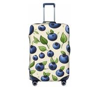 XTYGETY Blueberry Pattern03 - Funda protectora para maletas de 18 a 32 pulgadas, diseño de arándanos, Black, XL