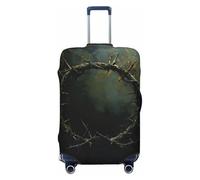 XTYGETY Crown of Thorns - Funda protectora para maleta de 18 a 32 pulgadas, diseño de corona de espinas, Black, XL