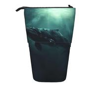 XTYGETY Estuche telescópico de tela Oxford con diseño de ballena submarina