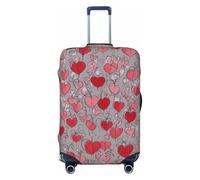 XTYGETY Gay Pride - Funda protectora para maleta, con estampado de arco iris, se adapta a maletas de 18 a 32 pulgadas, artículos esenciales de viaje, Black, L