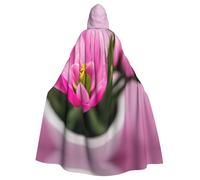 XTYGETY Spring Is In The Air - Capa unisex con capucha para Halloween, disfraz de mago de la parca