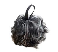 XTYPE Baño de carbón de bambú negro para adultos Flor de baño suave ducha malla espuma esponja Baño burbuja bola piel limpieza herramienta accesorio baño
