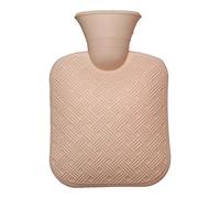 XTYPE Bolsa de agua caliente duradera calentador de invierno bolsa de agua caliente multiusos botella de agua caliente de látex (color: rosa)