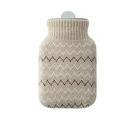 XTYPE Botella de agua caliente de inyección de agua a prueba de explosiones, calentador de manos portátil de invierno para estudiantes (color: gris claro)