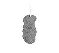 XTYPE Exfoliante Esponja Suave Cuerpo Scrubber Baño Exfoliante Esponja Cepillo de Ducha Limpiador de Piel Corporal Remo de Piel Muerta (Color: Gary)