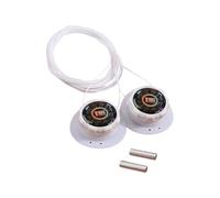 Xuancai 2 cordones perezosos con innovador alambre de metal de bloqueo automático de tornillo sin atar cuerdas de zapatos para calzado diario sin cordones de zapatos, No. 5 blancas, Talla única