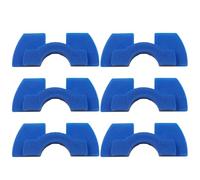 Xuancai 6 almohadillas de goma amortiguadoras de horquilla delantera para scooter eléctrico, reductores de vibraciones, amortiguadores de vibraciones, amortiguadores de goma duraderos, espaciador de
