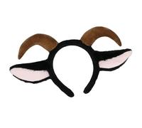 Xuancai Adorkable - Diadema con diseño de caricatura de cordero para Halloween, cosplay, cuerno