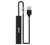 Xuancai Calentador pequeño de acuario de 5 W/10 W, termostato de temperatura ajustable, para tanques de peces, barra de calefacción de acuario