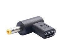 Xuancai CREATE - Convertidor de corriente directa hembra a macho de 4,0 x 1,7 mm, 9 V/12 V/20 V 100 W, carga rápida para altavoces, cajas de luces LED