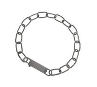 Xuancai Elegante collar unisex de cadena única con 17 cierres de metal, joyería para el cuello adecuado para el uso diario