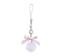 Xuancai Encantador llavero japonés con colgante de corazón de pastel de pez, ideal para teléfonos de cámara y accesorios para llaves