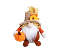 Xuancai Gnomos de otoño de felpa para decoración de otoño, cosecha, elfos hechos a mano, figuras enanas, hogar, cocinas, granjas, bandejas escalonadas, decoración de gnomos de otoño Deccor
