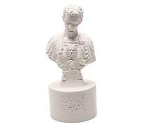 Xuancai Ides Of March - Portalápices, decoración de oficina, busto de Julio César, soporte para bolígrafos para organizadores de escritorio y accesorios, decoración de oficina