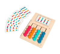 Xuancai Juego De Rompecabezas Educativo De Ajedrez Colores para Aprendizaje Temprano Y La Creación Habilidades Cognitivas Habilidades Planificación Estratégica Juguete