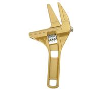 Xuancai Llave ajustable de aleación de aluminio de 6 a 68 mm de apertura grande con mango corto, llaves de cambio delgadas, gran apertura, mandíbula ancha