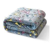 Xuancai Manta térmica luminiscente portátil suave para invierno, noche, emergencia, kits al aire libre, funda de sofá brillante