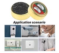 Xuancai Micrófono de condensador Electret con alta sensibilidad para captura de sonido baja y sutil, micrófono de blindaje electromagnético, micrófono de alta sensibilidad