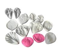 Xuancai Molde para decoración de tartas, chocolate, azúcar, exquisitos, flores, hojas, decoración de tartas, arte familiar, jabón de silicona, para cocina, tartas, hojas