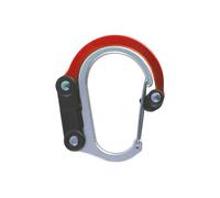 Xuancai Mosquetón de engranaje híbrido giratorio de 360 grados, hebilla fuerte, clips de metal para colgar rápidamente para acampar al aire libre