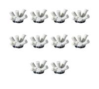 Xuancai Paquete de 10 corales artificiales para plantas de agua submarinas, peceras, acuarios, decoración para peceras y decoración de paisajes