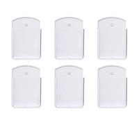 Xuancai Paquete de 6 organizadores multifuncionales adhesivos con montaje remoto con construcción de ABS resistente, soporte de cocina para uso doméstico