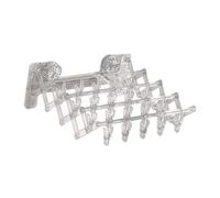 Xuancai Simple Styles - Soporte plegable portátil para calcetines, organizador de calcetines apto para inquilinos y hogares pequeños, solución de secado de ropa