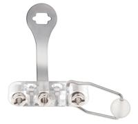 Xuancai Soporte de esgrima conveniente de repuesto de luz de espada de acero inoxidable para entrenamiento y competiciones, herramienta y equipo de esgrima