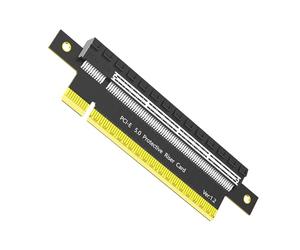 Xuancai Tarjeta de extensión PCIE X16 5.0 Rising de 180 grados, adaptador de expansión de velocidad rápida para configuraciones óptimas, montaje en GPU