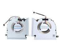 Xuancai Ventilador de refrigeración para portátil MSI GE66 GP66 MS-1542, radiador DC5V 1A, 4 pines, 4 cables, ventilador enfriador