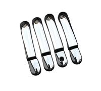Xuanqingyi Store Compatible con Tiida C11 2004-11 Compatible con Versa Compatible con Trazo Sedan 2006 Cubiertas cromadas para manijas de puertas Tiras protectoras y decorativas