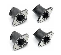 Xuanqingyi Store Compatible con Yam*aha XVS650 XVS 650, pegamento de interfaz de colector de admisión de carburador de motocicleta XV400 XVS400 Carburadores(4PCS)