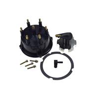 Xuanqingyi Store Kit de rotor de tapa de distribuidor de encendido Compatible con Mercruiser 4.3L V6 Compatible con Thunderbolt Compatible con I Compatible con IV 1985 Compatible con Up NO# 815407Q5,8