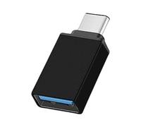 Xuanxi Adaptador USB portátil, cable de carga de alta velocidad para copia de seguridad de datos, conexión de teléfono portátil, convertidor tipo C