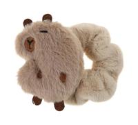 Xuanxi Adorkable Capybaras - Diadema peluda para bailes de graduación, cumpleaños, divertida, con clip para el pelo