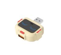 Xuanxi Controlador de dispositivo USB automático, comandos de voz en inglés, 5 V2 A para luz de ventilador, dispositivos de 5 V, toma inteligente para luces y ventilador