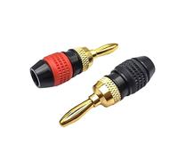 Xuanxi Enchufe banana de 4 mm con ajuste preciso y excelentes materiales conductores para una conexión de sonido estable superior