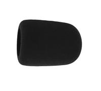 Xuanxi Esponja multiusos elástica para micrófono, cancelación de ruido del viento, cubierta de esponja para interiores y exteriores, larga duración para reducción de ruido de micrófono, esponja de