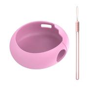 Xuanxi Funda ergonómica de silicona para consola de juegos Paradise Pet a prueba de golpes con correa desmontable para el cuello (114 cartas), piel de silicona suave al tacto