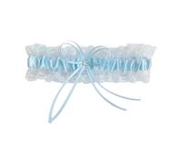 Xuanxi Liga de muslo para cosplay con lazo para una banda elástica versátil, accesorios de cosplay, bandas elásticas azules para muslos, f, Talla única