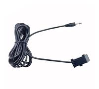 Xuanxi Micrófono de 3,5 mm, 16 Hz-20 KHz, 2,2 KΩ para navegación de coche y llamadas de voz con cable de 300 cm