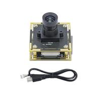Xuanxi Módulo de cámara USB 2.0 con sensor IMX586 de 12 MP, visión de 90 grados para robótica y aplicaciones domésticas inteligentes, cámara web fija enfocada