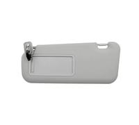 XUBOR 1/2 Uds. Parasol Interior del Coche Lado Izquierdo Conductor, Derecho Pasajero, con Kit de Espejo Maquillaje, for Mazda, 3 2010-2013 Parasol para Coche(Gray 1pc Left)
