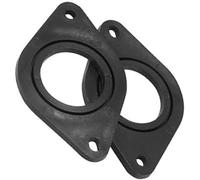 XUBOR 2 Piezas de Soporte Adaptador de Montaje de Altavoz de Agudos de ABS Negro for automóvil, for Toyota, for Subaru, for Lexus, Accesorios for automóviles Anillo Espaciador para Altavoz