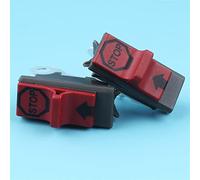 XUBOR 2 Piezas/Lote Interruptor de Encendido y Apagado, for Motosierra 55 142 137 254 257 261 262 268 272 281 288 394 3120 503717901 Kit de Interruptor de Motosierra